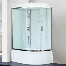 Душевая кабина Royal Bath BK 120x80 RB8120BK5-WT-CH-L без гидромассажа