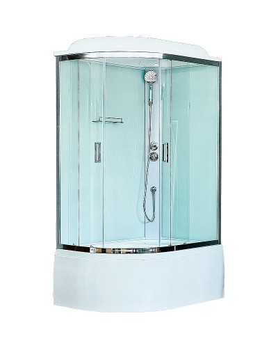 Душевая кабина Royal Bath BK 120x80 RB8120BK5-WT-CH-R без гидромассажа