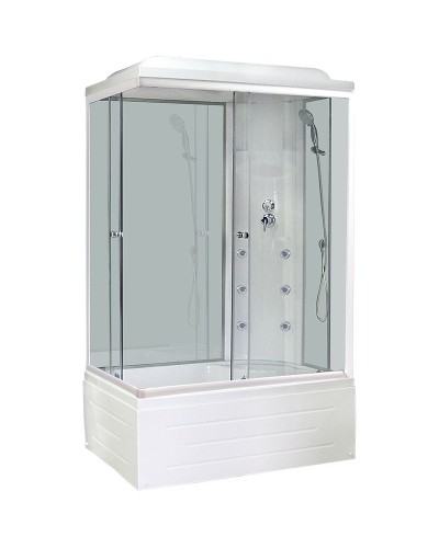 Душевая кабина Royal Bath BP 120x80 RB8120BP3-WT-R с гидромассажем