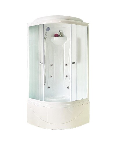Душевая кабина Royal Bath BK 90x90 RB90BK2-M с гидромассажем