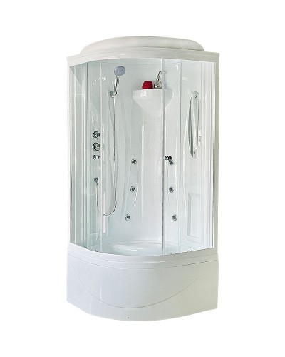 Душевая кабина Royal Bath BK 90x90 RB90BK2-T с гидромассажем