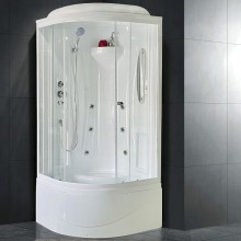 Душевая кабина Royal Bath BK 90x90 RB90BK2-T с гидромассажем