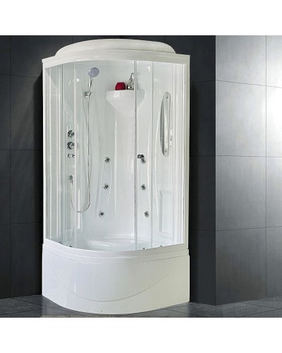 Душевая кабина Royal Bath BK 90x90 RB90BK2-T с гидромассажем