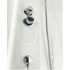 Душевая кабина Royal Bath BK 90x90 RB90BK2-T с гидромассажем