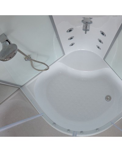 Душевая кабина Royal Bath BK 90x90 RB90BK3-WT с гидромассажем