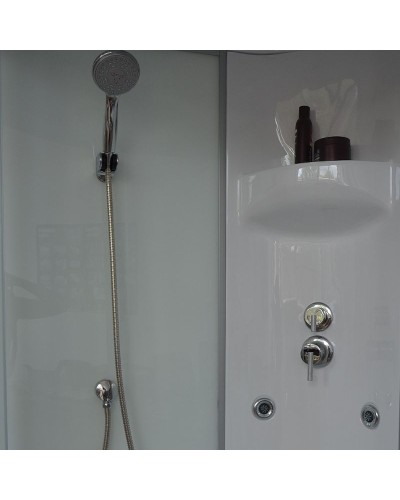 Душевая кабина Royal Bath BK 90x90 RB90BK3-WT с гидромассажем