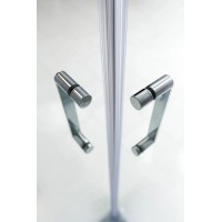 Душевая кабина 80х80х235 см BelBagno UNO-CAB-A-2-80-C-Cr-TOP прозрачное