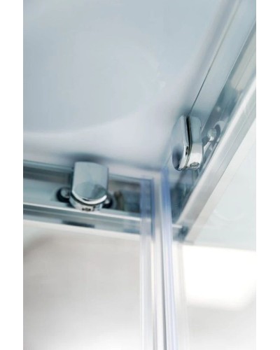 Душевая кабина 80х80х235 см BelBagno UNO-CAB-A-2-80-C-Cr-TOP прозрачное