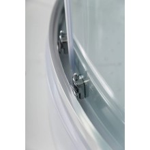 Душевая кабина 80х80х235 см BelBagno UNO-CAB-R-2-80-C-Cr-TOP прозрачное