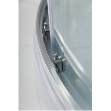 Душевая кабина 80х80х235 см BelBagno UNO-CAB-R-2-80-C-Cr-TOP прозрачное