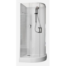 Душевая кабина Aquanet Passion EVO R White 100х100 281965 без гидромассажа