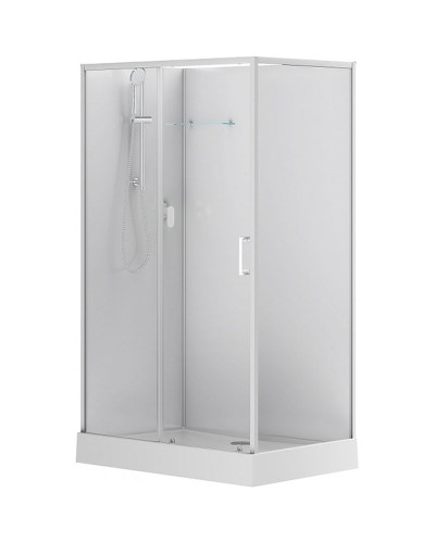 Душевая кабина Aquanet Passion EVO White 120х80 L 281973 без гидромассажа