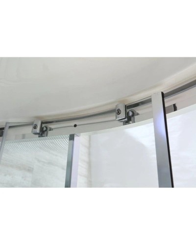 Душевая кабина 90х90х220 см Black & White Galaxy 5501900 прозрачное