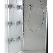 Душевая кабина 90х90х220 см Black & White Galaxy 5501900 прозрачное