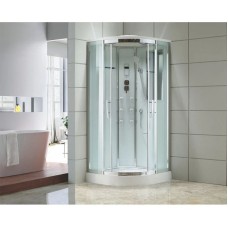 Душевая кабина 90х90х220 см Black & White Galaxy 5501900 прозрачное