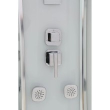 Душевая кабина 90х90х220 см Black & White Galaxy 5501900 прозрачное