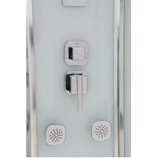 Душевая кабина 90х90х220 см Black & White Galaxy 5501900 прозрачное