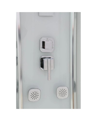 Душевая кабина 90х90х220 см Black & White Galaxy 5501900 прозрачное