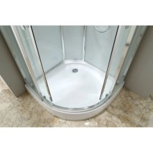 Душевая кабина 100х100х220 см Black & White Galaxy 5501100 прозрачное