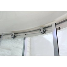 Душевая кабина 100х100х220 см Black & White Galaxy 5503100 прозрачное