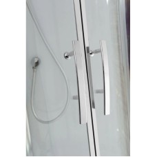 Душевая кабина 100х100х220 см Black & White Galaxy 5503100 прозрачное