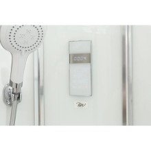 Душевая кабина 120х80х220 см Black & White Galaxy 550712L прозрачное