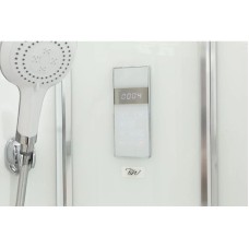 Душевая кабина 120х80х220 см Black & White Galaxy 550712L прозрачное