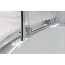 Душевая кабина 120х80х220 см Black & White Galaxy 550712R прозрачное