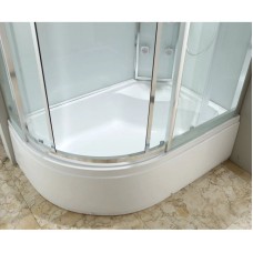 Душевая кабина 120х80х220 см Black & White Galaxy 550712R прозрачное