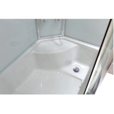 Душевая кабина 120х80х220 см Black & White Galaxy 550712R прозрачное