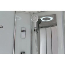 Душевая кабина 120х80х220 см Black & White Galaxy 550712R прозрачное