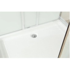 Душевая кабина 120х90х220 см Black & White Galaxy 5509120 прозрачное