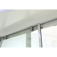 Душевая кабина 120х90х220 см Black & White Galaxy 5509120 прозрачное