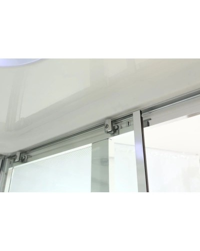 Душевая кабина 120х90х220 см Black & White Galaxy 5509120 прозрачное