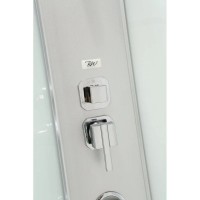 Душевая кабина 90х90х215 см Black & White Galaxy 5701900 прозрачное