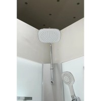 Душевая кабина 90х90х215 см Black & White Galaxy 5701900 прозрачное