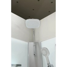 Душевая кабина 90х90х215 см Black & White Galaxy 5701900 прозрачное