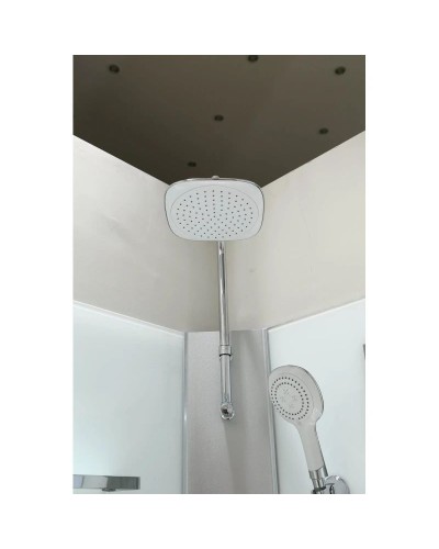 Душевая кабина 90х90х215 см Black & White Galaxy 5701900 прозрачное