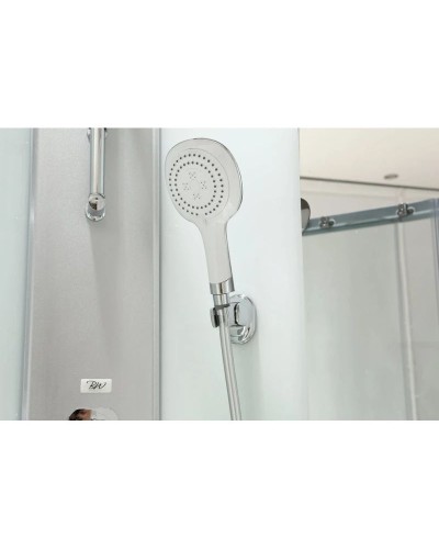 Душевая кабина 90х90х215 см Black & White Galaxy 5701900 прозрачное