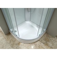 Душевая кабина 90х90х215 см Black & White Galaxy 5701900 прозрачное