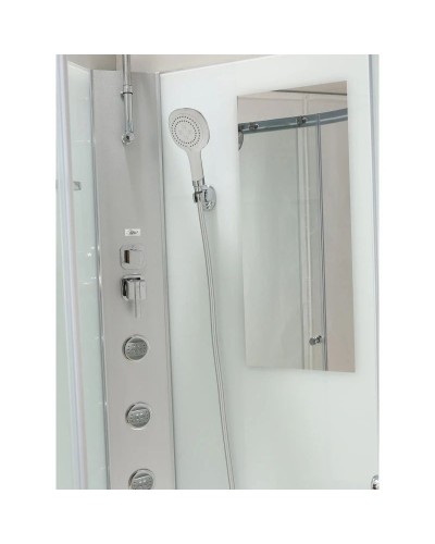 Душевая кабина 90х90х215 см Black & White Galaxy 5701900 прозрачное