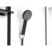 Душевая кабина 115х90х215 см Black & White Galaxy 8008000 прозрачное