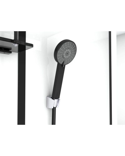 Душевая кабина 115х90х215 см Black & White Galaxy 8008000 прозрачное