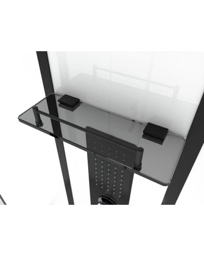 Душевая кабина 115х90х215 см Black & White Galaxy 8008000 прозрачное