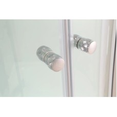 Душевая кабина 80х80х215 см Black & White Galaxy 8501800 прозрачное