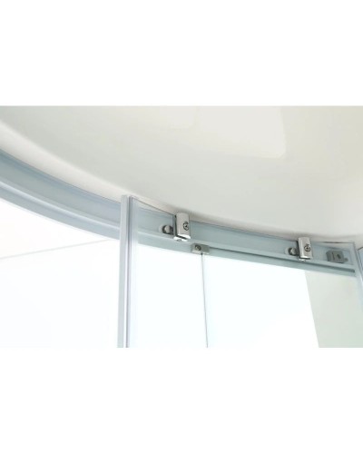 Душевая кабина 80х80х215 см Black & White Galaxy 8501800 прозрачное