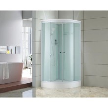 Душевая кабина 90х90х215 см Black & White Galaxy 8501900 прозрачное