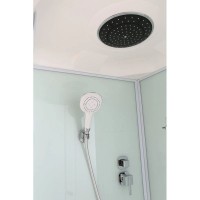 Душевая кабина 90х90х215 см Black & White Galaxy 8501900 прозрачное