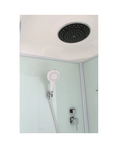 Душевая кабина 90х90х215 см Black & White Galaxy 8501900 прозрачное