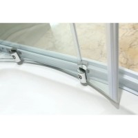 Душевая кабина 90х90х215 см Black & White Galaxy 8501900 прозрачное